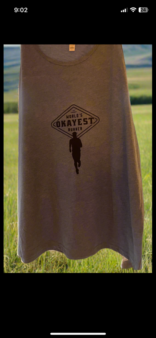 World’s Okayest Runner Tank