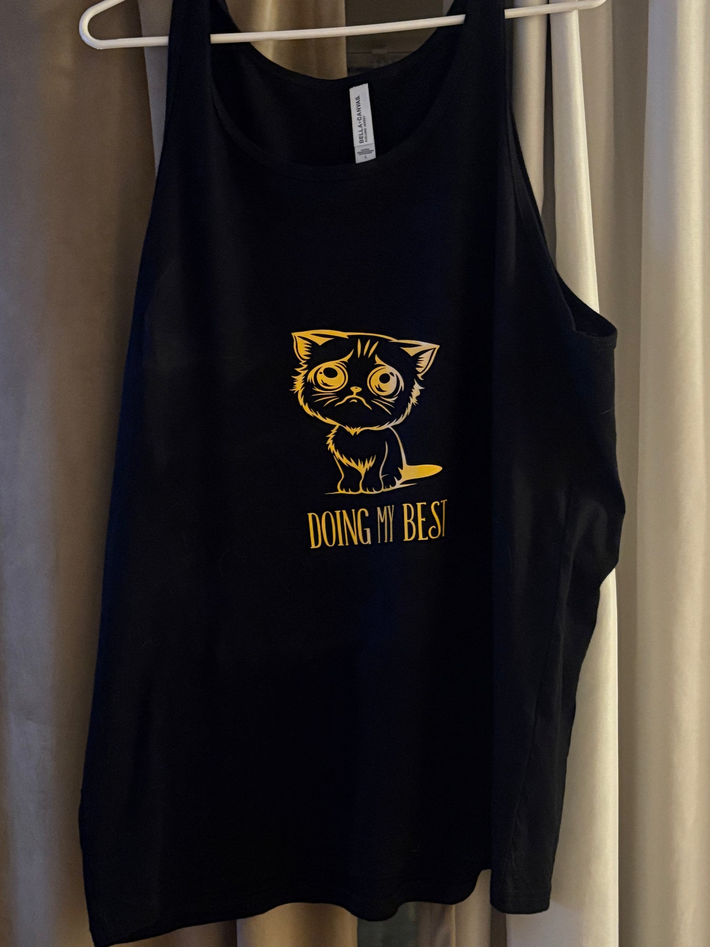 “Doing my best” tank