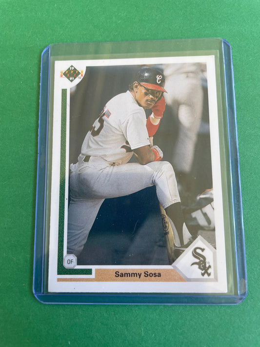 1991 Upper Deck Chicago White Sox Sammy Sosa