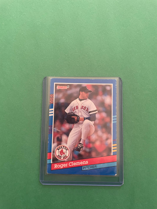 1991 Donruss Boston Red Sox Roger Clemens