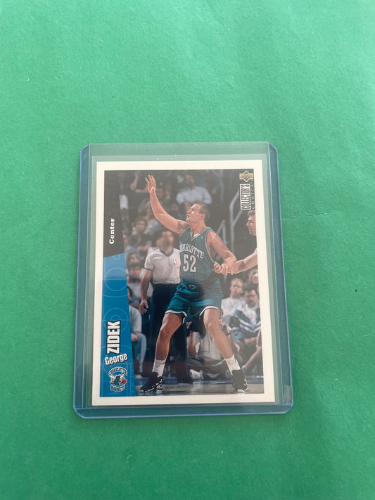 1996-97 Upper Deck Collectors Choice Charlotte Hornets George Zidek