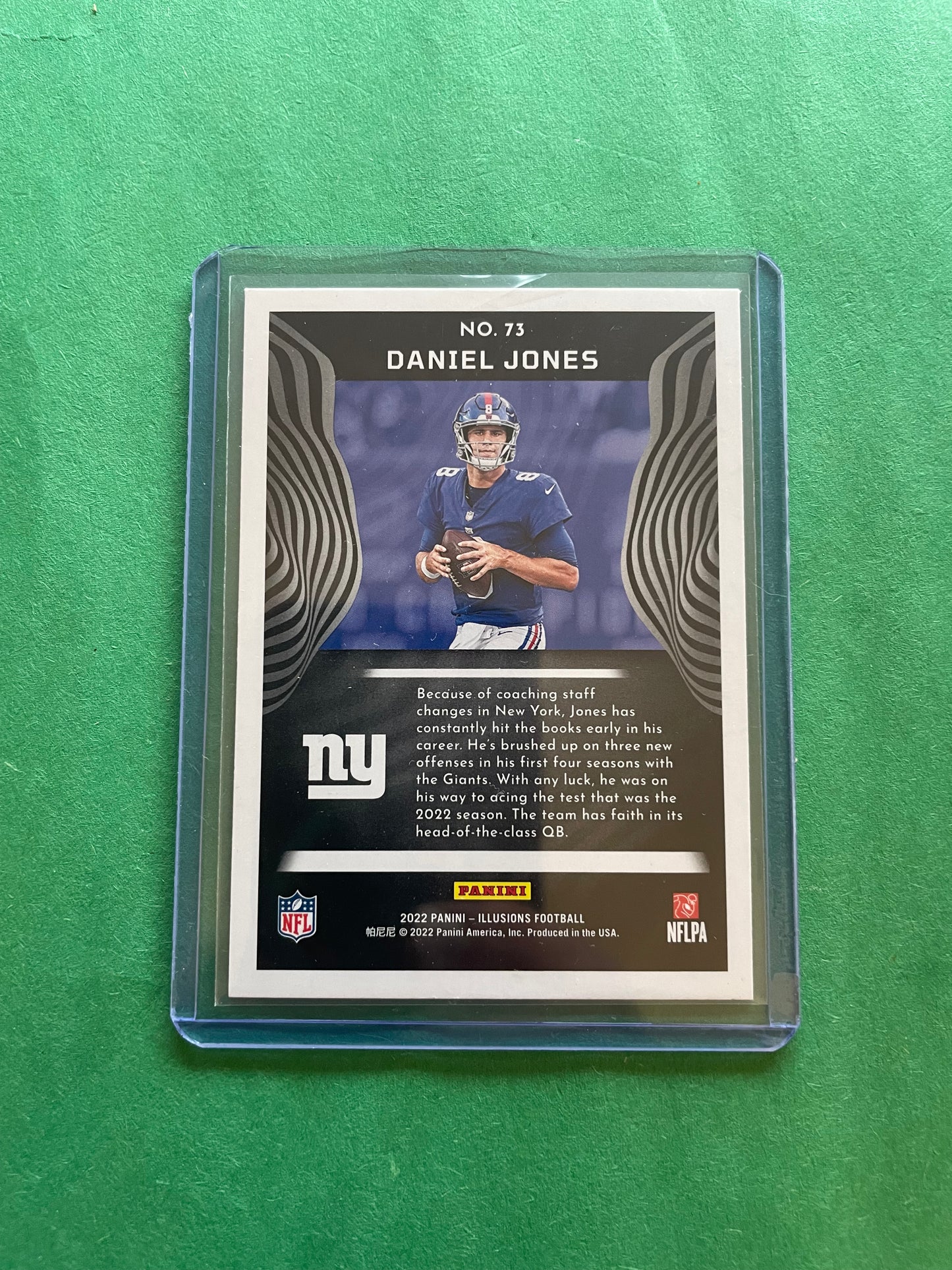 Daniel Jones New York Giants 2022 Panini