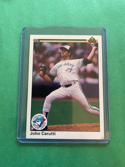 John Cerutti Toronto Blue Jays 1990 Upper Deck