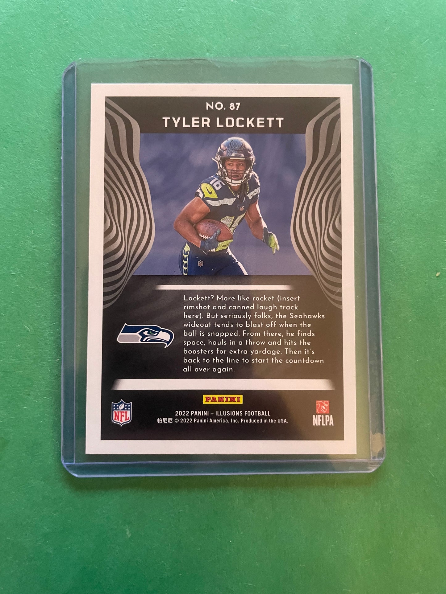 Tyler Lockett Seattle Seahawks 2022 Panini Illusions