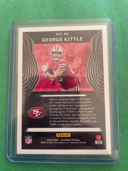 George Kittle San Francisco 49ers 2022 Panini - Illusions Football