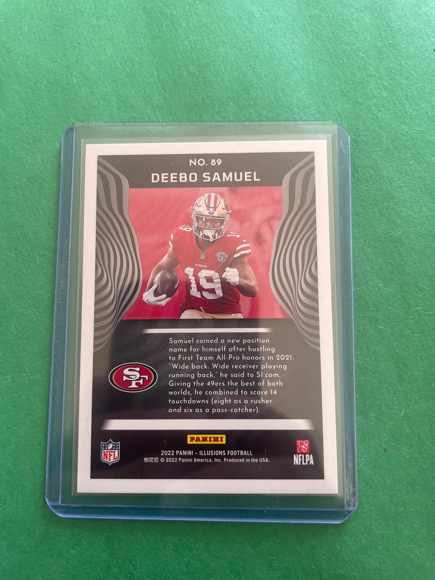 Deebo Samuel San Francisco 49ers 2022 Panini - Illusions Football