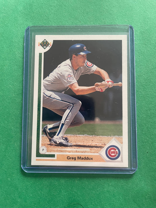 Greg Maddux Chicago Cubs 1990 Upper Deck