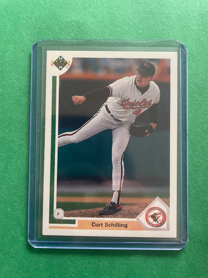 Curt Schilling Baltimore Orioles 1990 Upper Deck