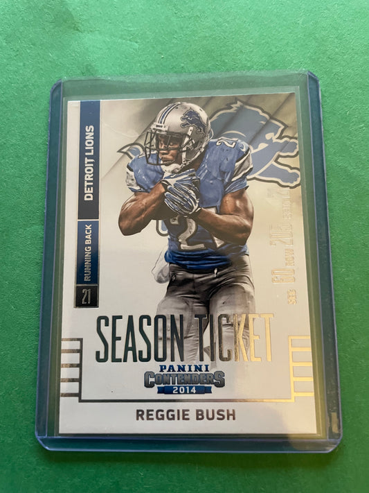 Reggie Bush Detroit Lions 2014 Panini Contenders