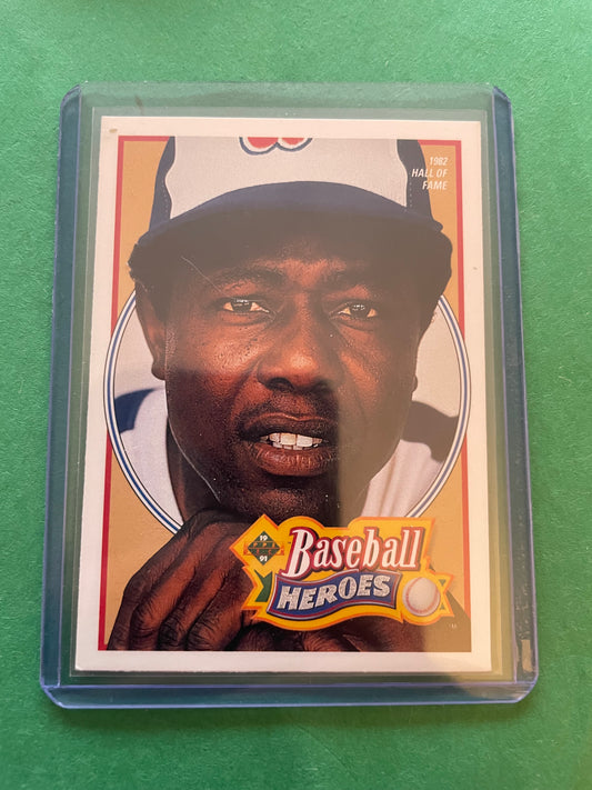 Hank Aaron 1991 Upper Deck Baseball Heroes