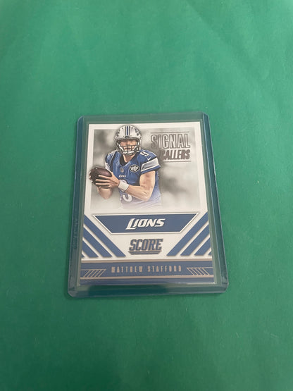 Matthew Stafford Detroit Lions 2016 Panini