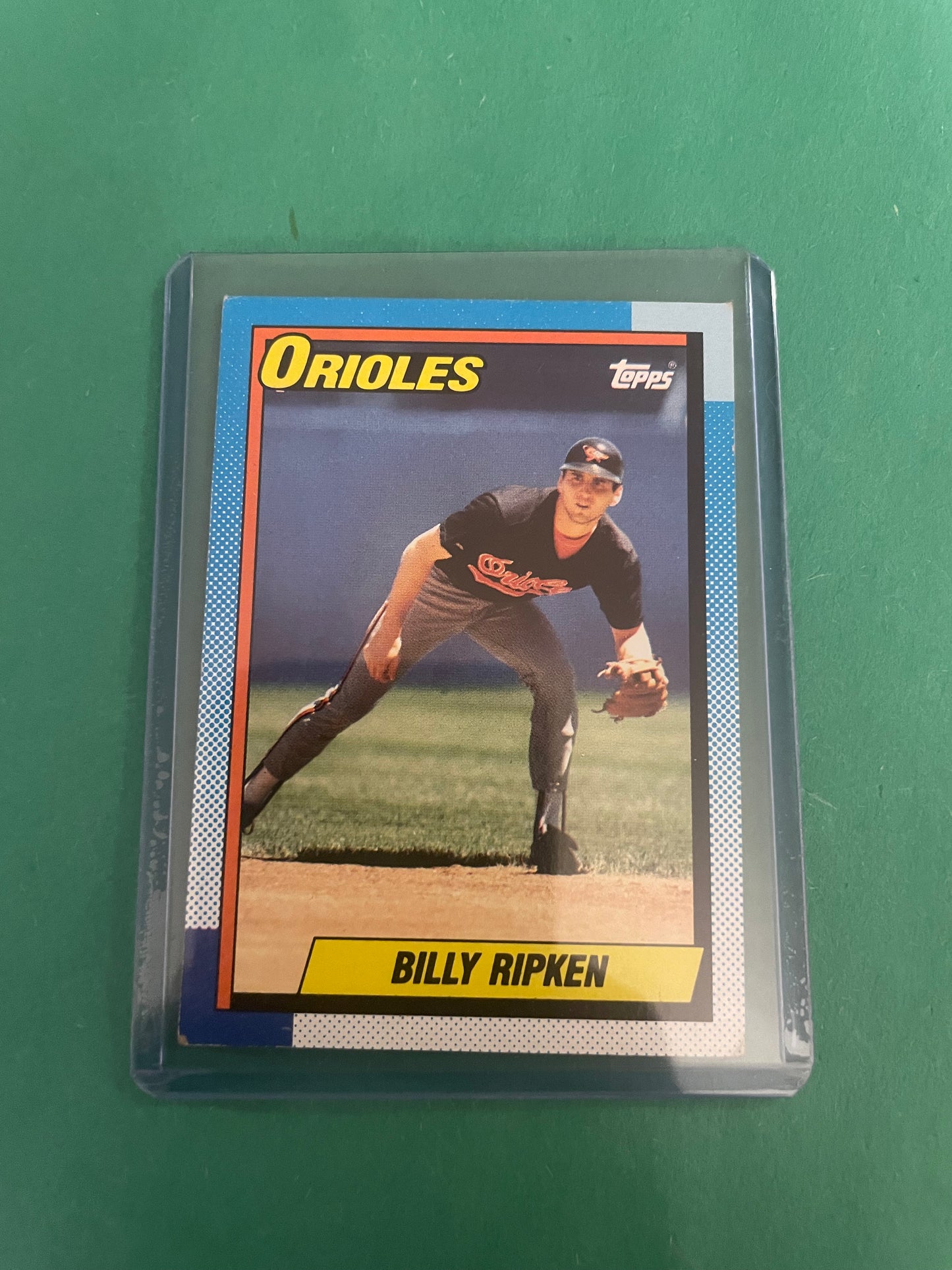 Billy Ripken Baltimore Orioles 1990 Topps