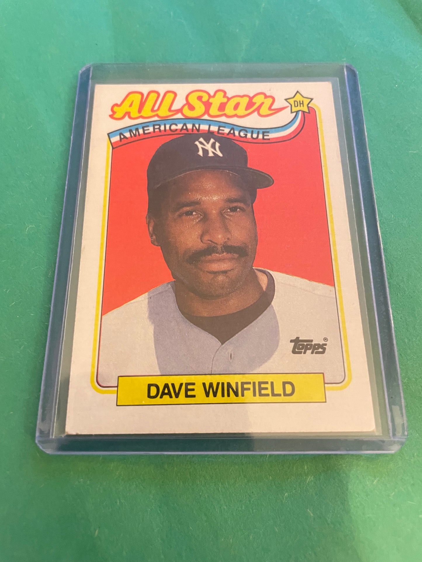 Dave Winfield New York Yankees 1989 Topps