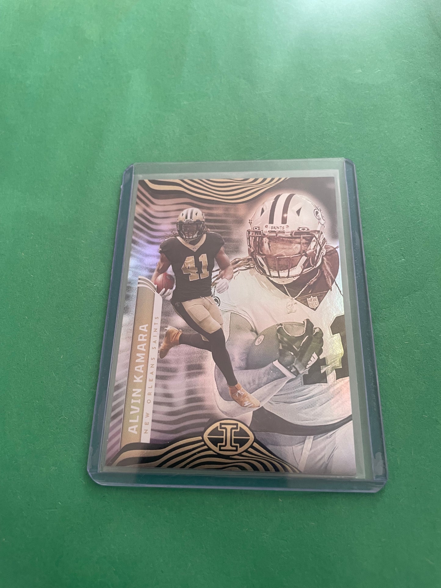 Alvin Kamara New Orleans Saints Panini Illisions Football