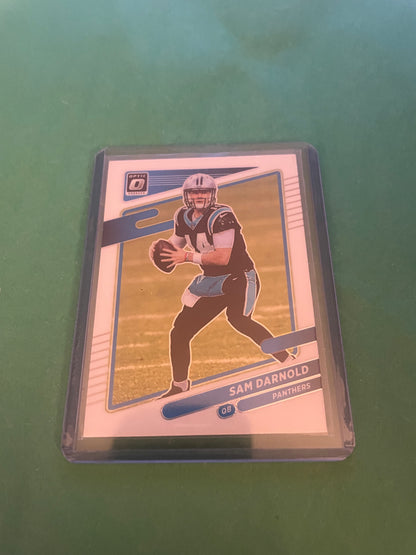 Sam Darnold Carolina Panthers 2021 Donruss