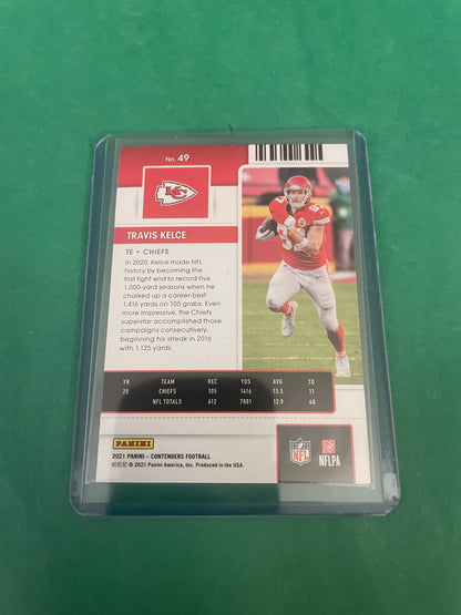 Travis Kelce Kansas City Chiefs 2021 Contenders Football