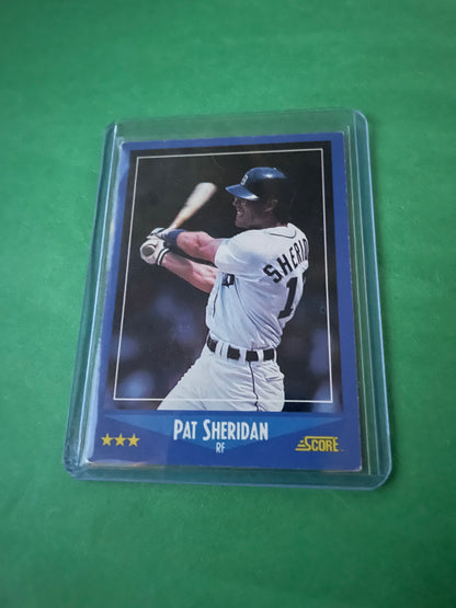 Pat Sheridan Detroit Tigers 1988 Score