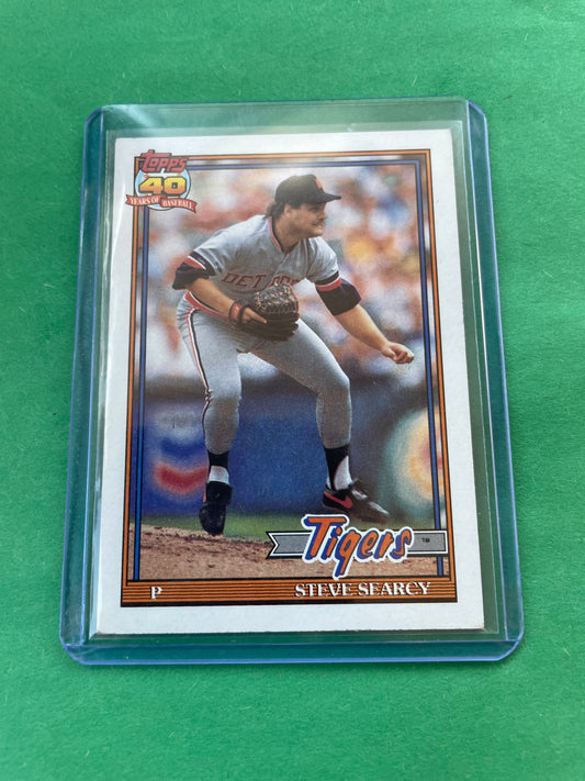 Steve Searcy 1991 Topps Desert Shield