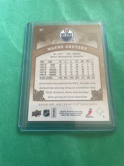 Wayne Gretzky 2008-9 Upper Deck Artifacts