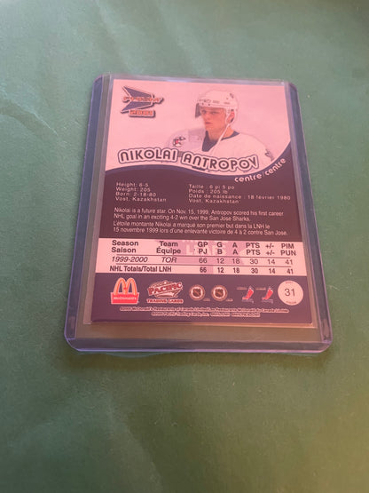 Nikolai Andropov Toronto Maple Leafs 2001-2 Pacific Prism