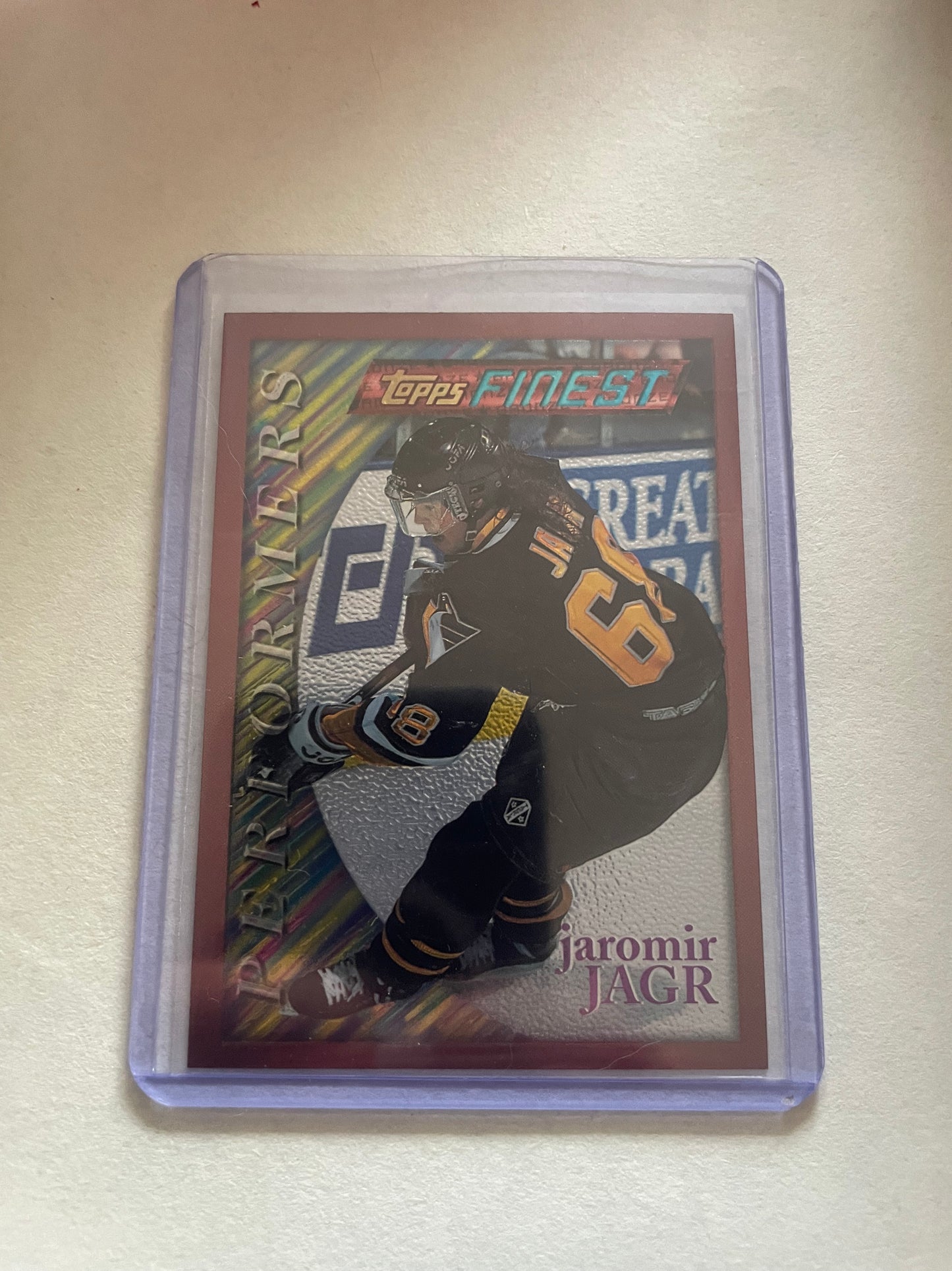 Jaromir Jagr 1996-97 Topps Finest