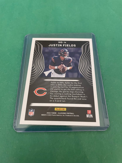 Justin Fields Chicago Bears 2022 Panini Football