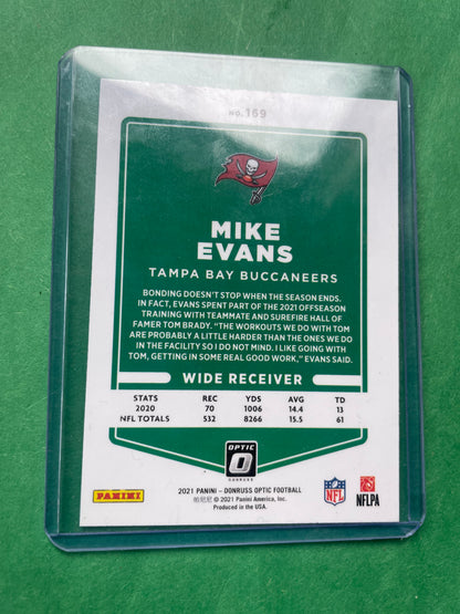 Mike Evan’s Tampa Bay Buccaneers 2021 Donruss Optic