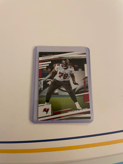 Tristan Wirfs Tampa Bay Buccaneers 2022 Panini Prestige