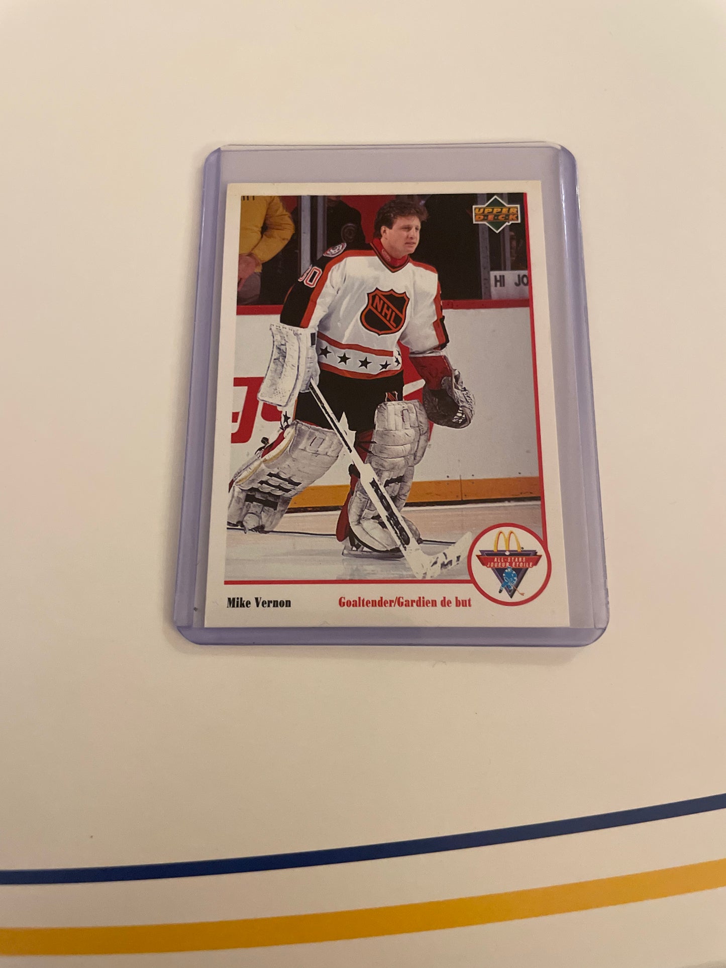 Mike Vernon NHL All-Stars 1991 Upper Deck