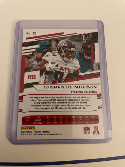 Cordarelle Patterson Atlanta Falcons Panini Prestige