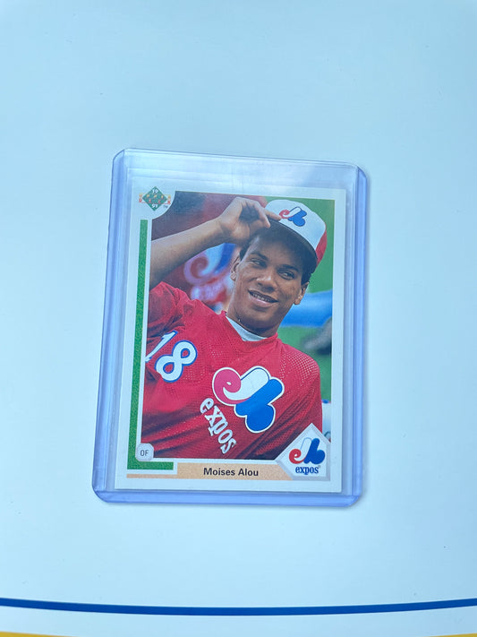 Moises Alou Montreal Expos 1991 Upper Deck