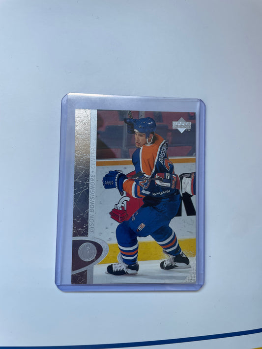 Jason Bonsignore Edmonton Oilers 1996-97 Upper Deck