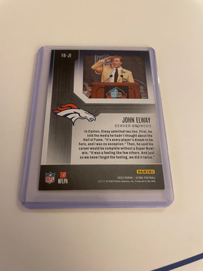 John Elway Denver Broncos first ballot