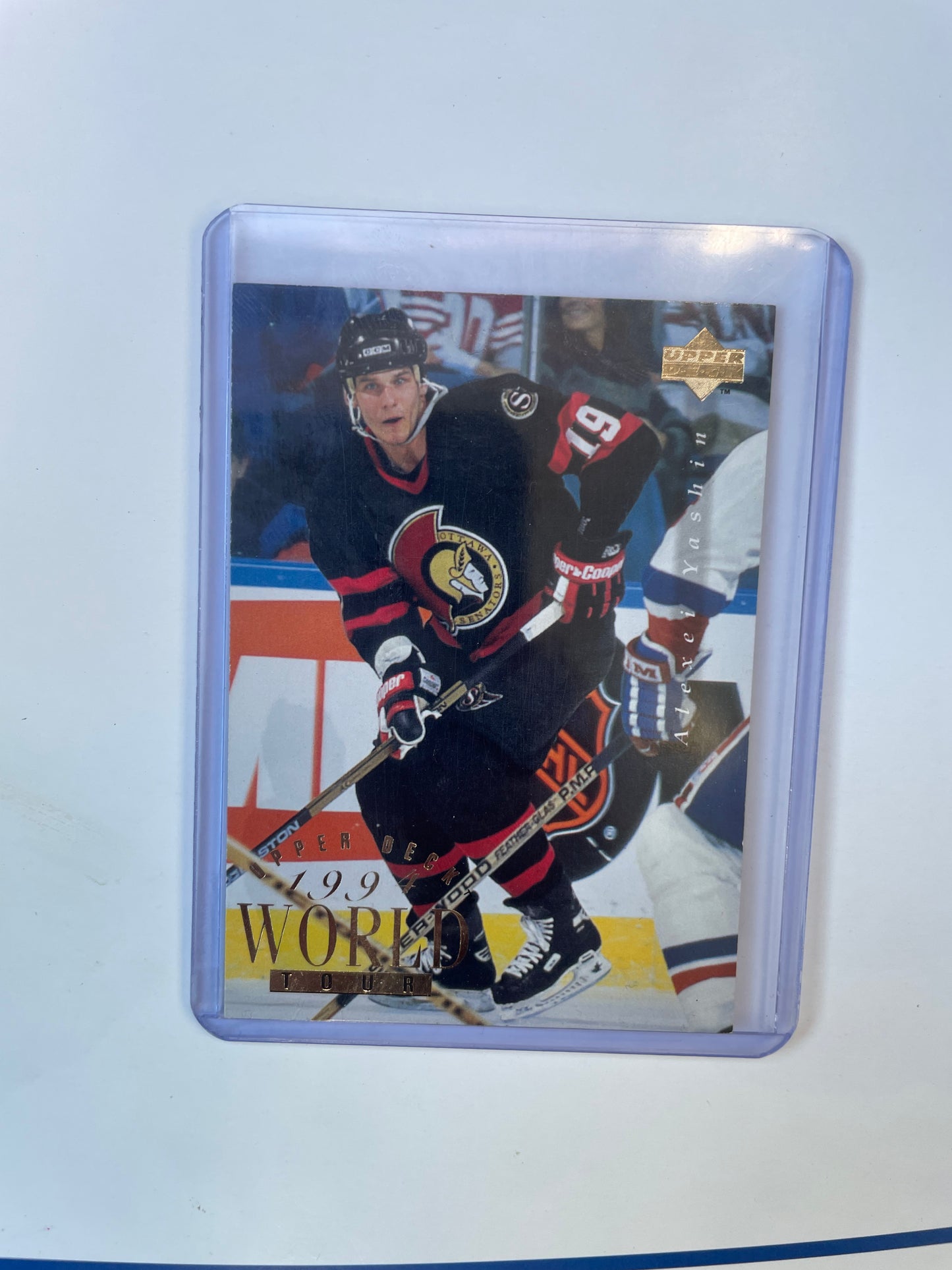 Alexi Yashin Ottawa Senators 1994 Upper Deck World Tour