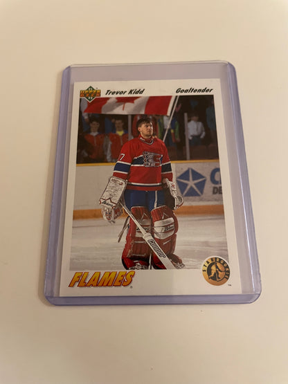 Trevor Kidd Calgary Flames 1991 Upper Deck