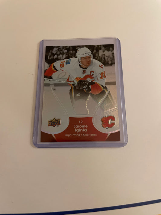 Jarome Iginla Calgary Flames 2009 Upper Deck