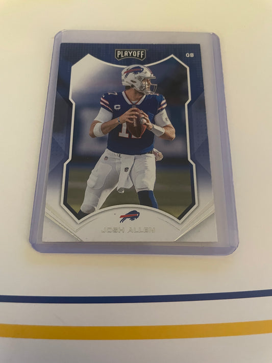 Josh Allen Buffalo Bills 2021 Panini Playoff