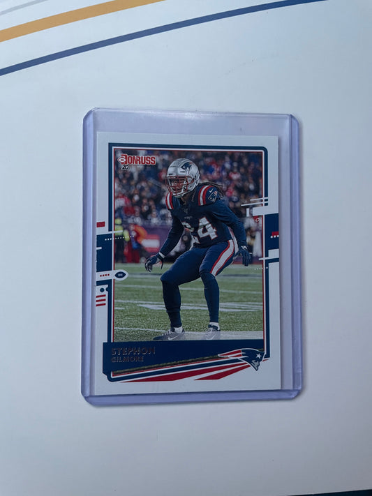 Stephon Gilmore New England Patriots 2020 Donruss