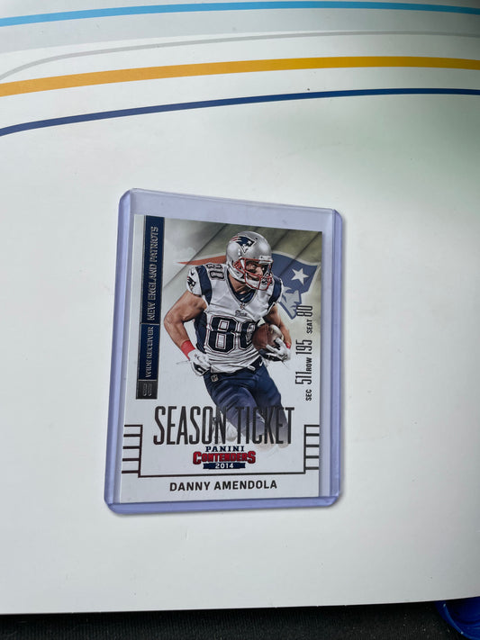 Danny Amendola New England Patriots 2014 Panini Contenders