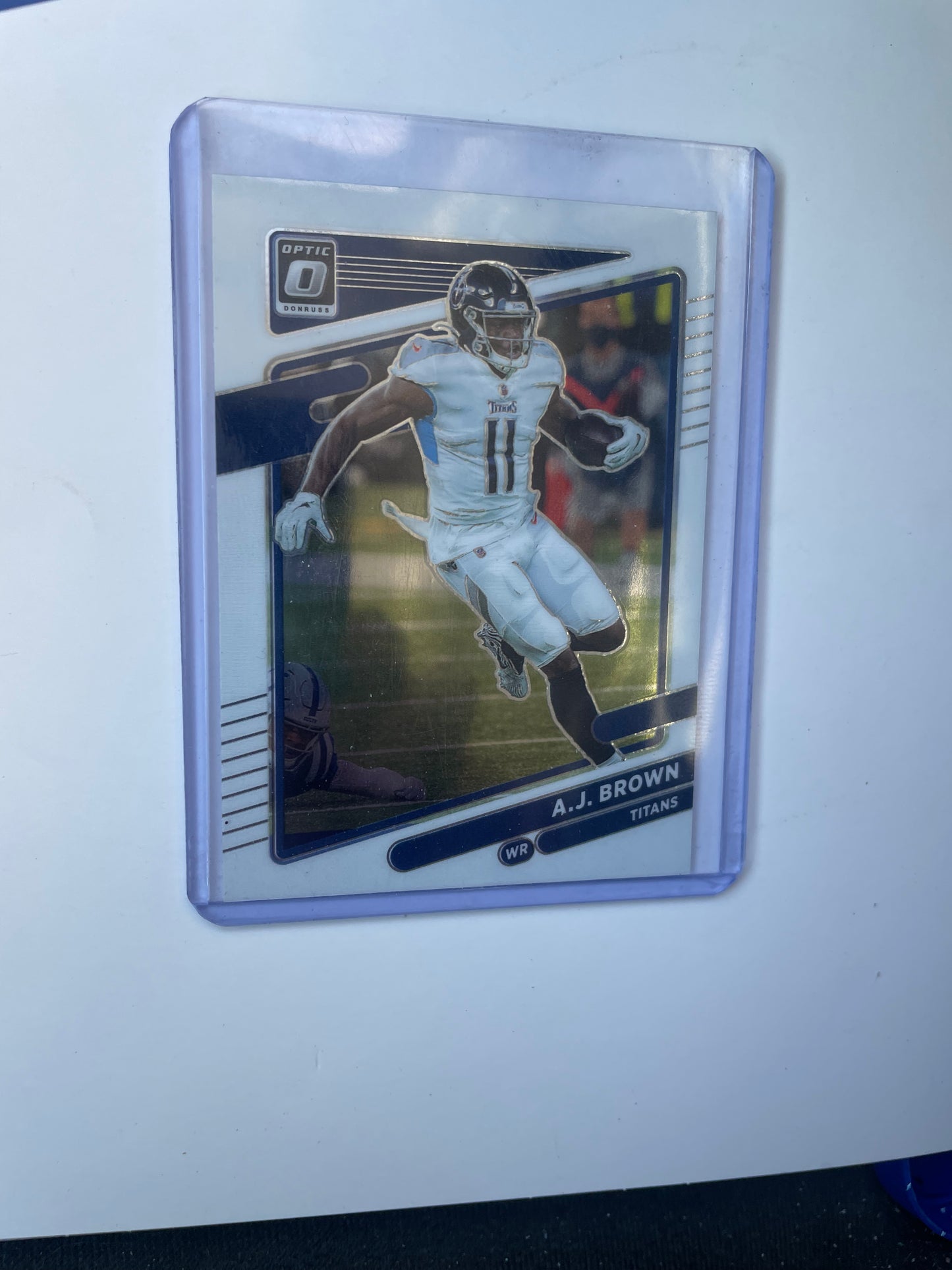 A.J Brown Tennessee Titans 2021 Donruss Optic