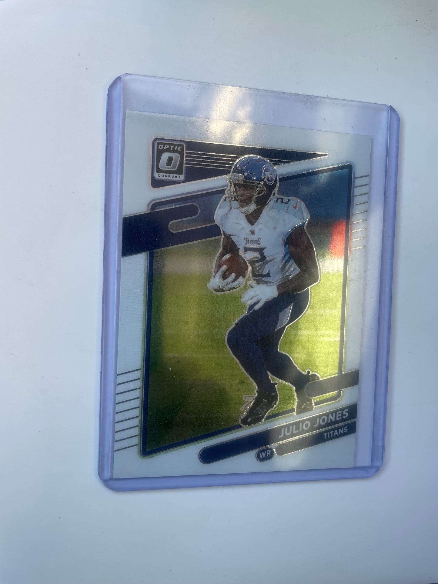 Julio Jones Tennessee Titans 2021 Donruss Optic