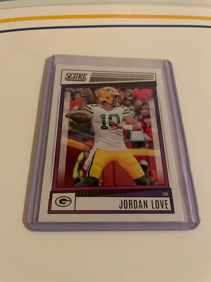 Jordan Love Green Bay Packers 2022 Score