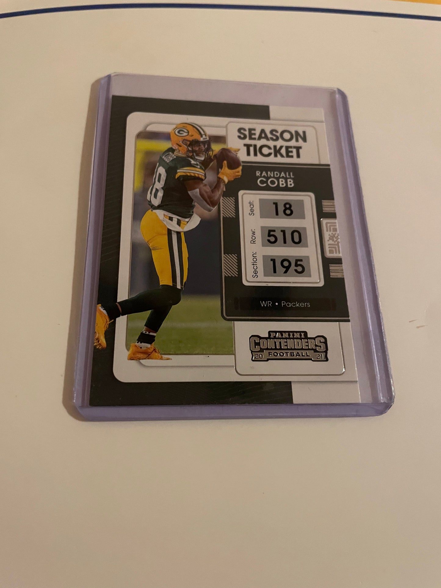 Randall Cobb Green Bay Packers 2021 Panini Contenders