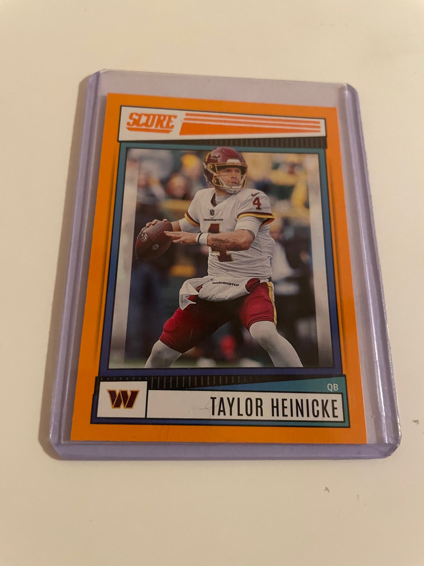 Taylor Heinicke Washington Commanders 2022 Score