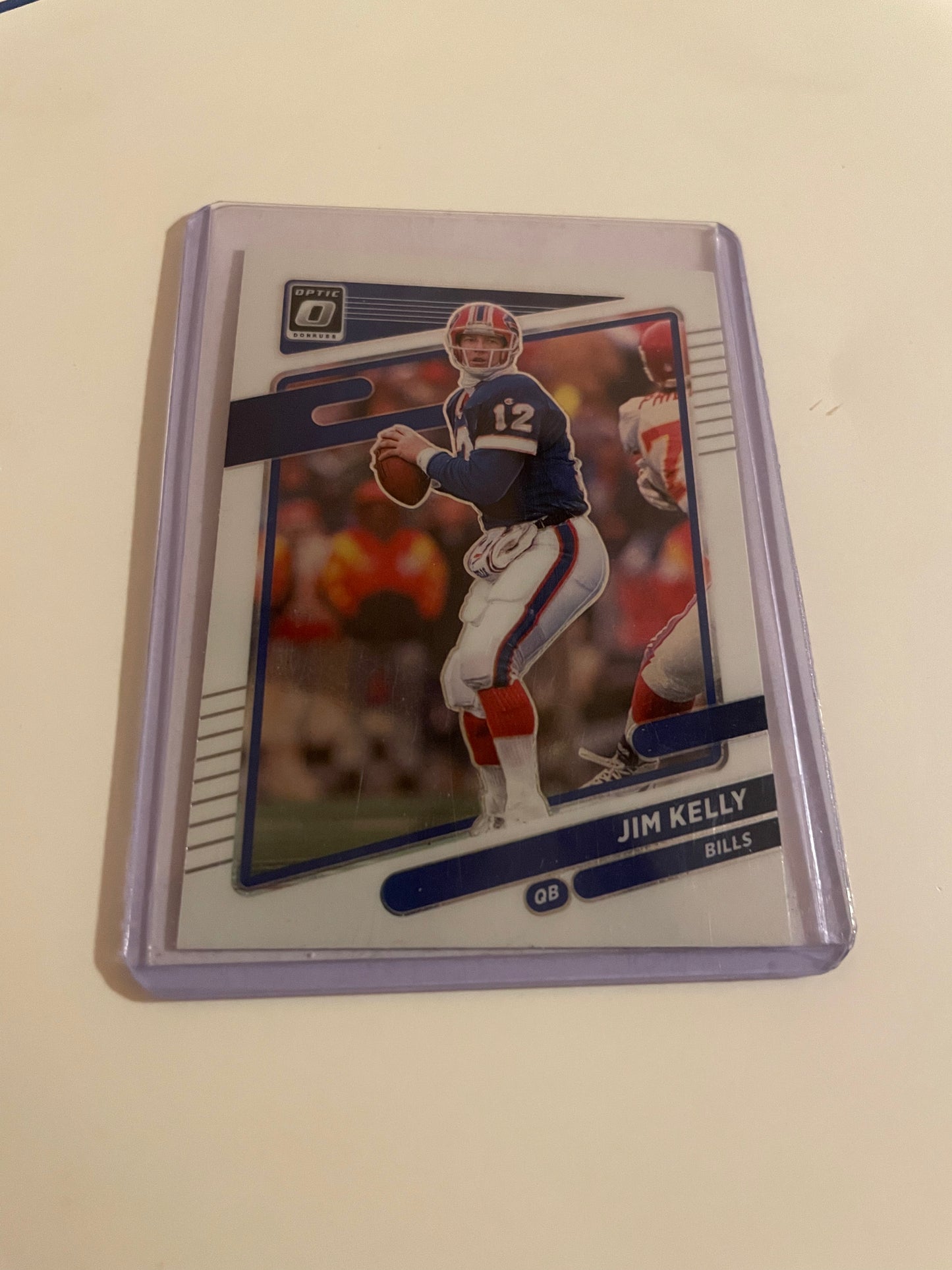 Jim Kelly Buffalo Bills 2021 Donruss Optic