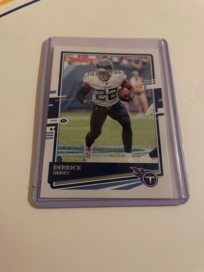 Derrick Henry Tennessee Titans 2020 Donruss