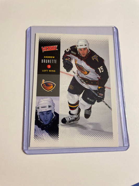 Andrew Brunette Atlanta Thrashers 2000 Upper Deck Victory