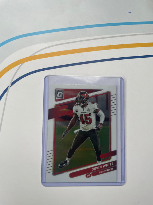 Devin White Tampa Bay Buccaneers Donruss Optic